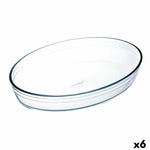 Pirofila da Forno Ô Cuisine Ocuisine Vidrio Trasparente Vetro Ovalada 26,2 x 17,9 x 6,2 cm (6 Unità) - Augustea Shop
