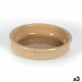 Saucepan Anaflor Barro Anaflor Brown Ceramic Ø 21 cm (3 Units)
