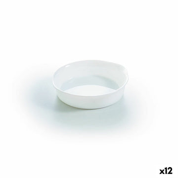 Teglia Luminarc Smart Cuisine Bianco Vetro Ø 14 cm Bassa (12 Unità)