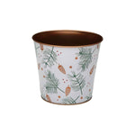 Vaso Versa Yule Metallo Minimalista 13,3 X 11,3 X 13,3 CM