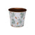 Vaso Versa Yule Metallo Minimalista 13,3 X 11,3 X 13,3 CM