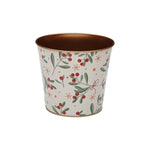 Vaso Versa Metallo Minimalista Bacche 13,3 X 11,3 X 13,3 CM
