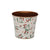 Vaso Versa Metallo Minimalista Bacche 13,3 X 11,3 X 13,3 CM