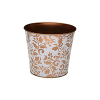 Vaso Versa Aurea Metallo Minimalista 13,3 X 11,3 X 13,3 CM
