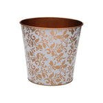 Vaso Versa Aurea Metallo Minimalista 17,5 x 16,5 x 17,5 cm