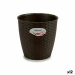 Vaso Stefanplast Plastica Cioccolato 19 x 17,5 x 19 cm (12 Unità) - Augustea Shop
