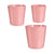 Set di Vasi Ibergarden LINCE PQ - 3015 Rosa Argilla (6 Unità) - Augustea Shop