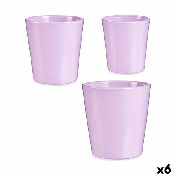 Set di Vasi Ibergarden LINCE PQ - SMC Lilla Argilla (6 Unità) - Augustea Shop