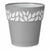 Vaso Autoirrigante Stefanplast Grigio 15 x 15 x 15 cm Bianco Plastica (12 Unità) - Augustea Shop