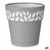 Vaso Autoirrigante Stefanplast Grigio 15 x 15 x 15 cm Bianco Plastica (12 Unità) - Augustea Shop