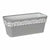Vaso rettangolare da Balcone Stefanplast Cloe Bianco Grigio Plastica 13,3 x 12,3 x 29,3 cm (12 Unità) - Augustea Shop