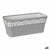 Vaso rettangolare da Balcone Stefanplast Cloe Bianco Grigio Plastica 13,3 x 12,3 x 29,3 cm (12 Unità) - Augustea Shop
