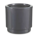 Vaso Autoirrigante Ibergarden 4138-PLA Argentato polipropilene 38 x 37,5 x 38 cm 38 x 37 x 38 cm (2 Unità) - Augustea Shop