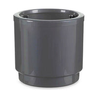 Vaso Autoirrigante Ibergarden 4138-PLA Argentato polipropilene 38 x 37,5 x 38 cm 38 x 37 x 38 cm (2 Unità) - Augustea Shop