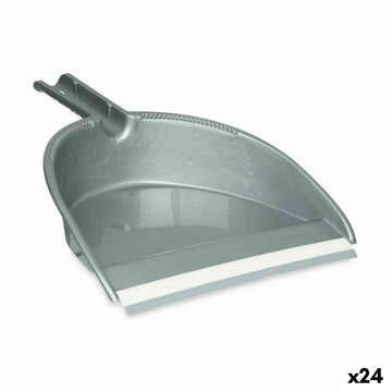 Dustpan Silver Plastic 23 x 33 x 7,5 cm 23 x 33 x 7 cm Hand (24 Units)