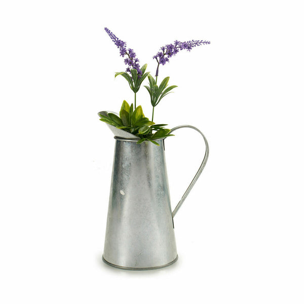 Vaso Ibergarden J60700-B Argentato Zinco Modello Scaldalatte 17 x 21,5 x 11,3 cm (24 Unità) - Augustea Shop