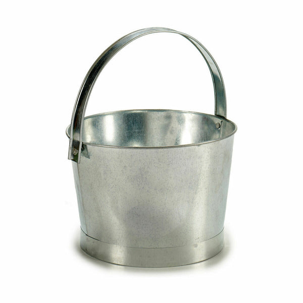 Vaso Ibergarden NAVI-AR-280 Argentato Zinco Secchio 25 x 30 x 26,5 cm (12 Unità) - Augustea Shop