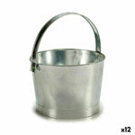 Vaso Ibergarden NAVI-AR-280 Argentato Zinco Secchio 25 x 30 x 26,5 cm (12 Unità) - Augustea Shop