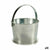 Vaso Ibergarden NAVI-AR-280 Argentato Zinco Secchio 25 x 30 x 26,5 cm (12 Unità) - Augustea Shop