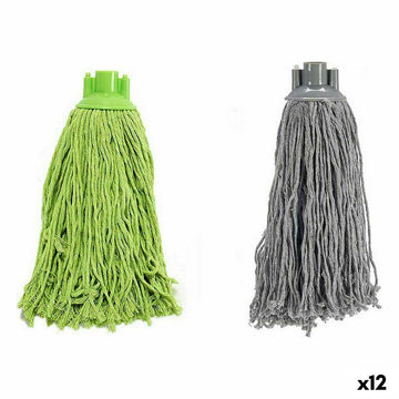 Mop Microfibres Blue 8 x 28 x 8 cm (12 Units)