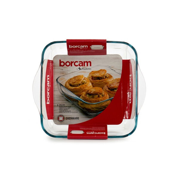 Vassoio da Forno Pasabahce Borcam 1,9 L 22 x 6 x 25,5 cm Con manici (6 Unità) - Augustea Shop