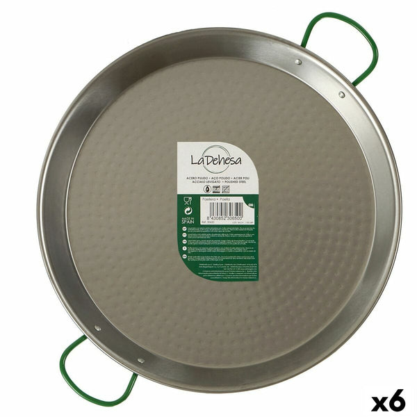 Padella Ø 34 cm Acciaio Lucidato (6 Unità) - Augustea Shop