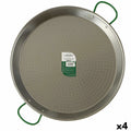 Padella La Dehesa Argentato Acciaio Lucidato Ø 60 cm 73 x 6 x 59 cm 59 x 6 x 73 cm (4 Unità)