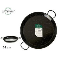 Padella Ø 38 cm Acciaio Smaltato (6 Unità) - Augustea Shop
