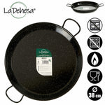 Padella Ø 38 cm Acciaio Smaltato (6 Unità) - Augustea Shop