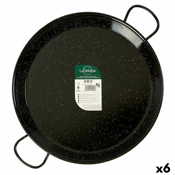 Padella Ø 42 cm Acciaio Smaltato (6 Unità) - Augustea Shop