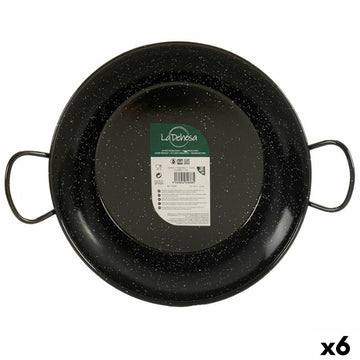 Paellera Ø 32 cm Acciaio Smaltato (6 Unità)