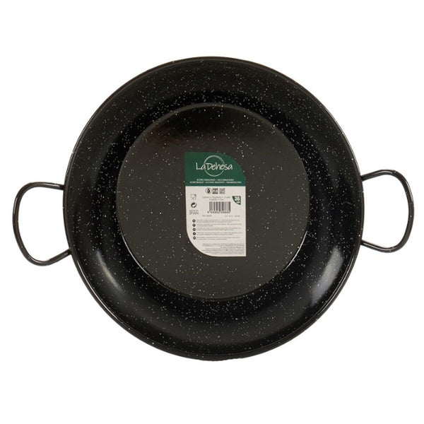 Paellera Ø 36 cm Acciaio Smaltato (4 Unità) - Augustea Shop