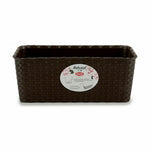 Vaso rettangolare da Balcone Stefanplast Plastica 13 x 11 x 28,5 cm (12 Unità) - Augustea Shop
