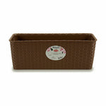 Vaso rettangolare da Balcone Stefanplast Beige Plastica 39 x 13,5 x 15,5 cm (12 Unità) - Augustea Shop