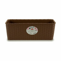 Vaso rettangolare da Balcone Stefanplast Beige Plastica 39 x 13,5 x 15,5 cm (12 Unità) - Augustea Shop