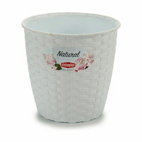 Vaso Stefanplast Bianco Plastica 14 x 13 x 14 cm (12 Unità) - Augustea Shop