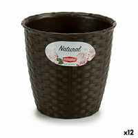 Vaso Stefanplast Plastica 14 x 13 x 14 cm (12 Unità) - Augustea Shop