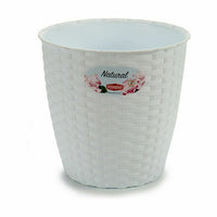 Vaso Stefanplast Bianco Plastica 19 x 17,5 x 19 cm (12 Unità) - Augustea Shop