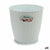 Vaso Stefanplast Bianco Plastica 19 x 17,5 x 19 cm (12 Unità) - Augustea Shop