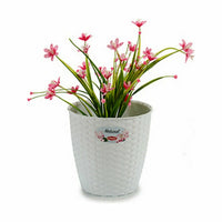 Vaso Stefanplast Bianco Plastica 19 x 17,5 x 19 cm (12 Unità) - Augustea Shop