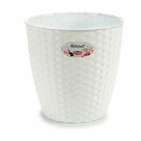 Vaso Stefanplast Bianco Plastica 24 x 22,5 x 24 cm (6 Unità) - Augustea Shop