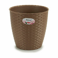 Vaso Stefanplast Marrone Plastica 24 x 22,5 x 24 cm (6 Unità) - Augustea Shop