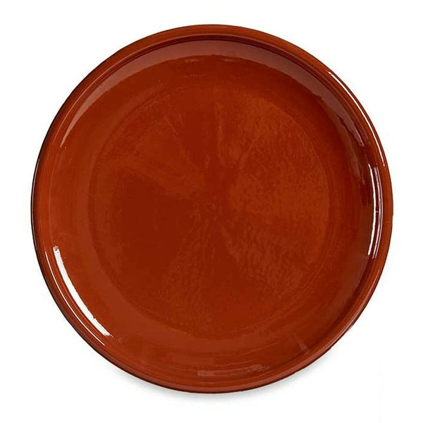 Teglia 1130 Argilla cotta 30 x 3 x 30 cm Carne (6 Unità) - Augustea Shop