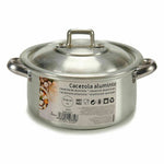 Casseruola con coperchio Kinvara 100002 Argentato Ø 14 cm 1 L (10 Unità) - Augustea Shop