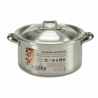 Casseruola con coperchio Kinvara 100003 Argentato 1,5 L 18 x 10 x 23,5 cm (10 Unità) - Augustea Shop