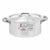 Casseruola con coperchio Kinvara 100004 Argentato (10 Unità) - Augustea Shop
