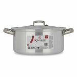 Casseruola con coperchio Kinvara 100005 Argentato 3 L (10 Unità) - Augustea Shop