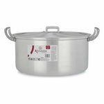 Casseruola con coperchio Kinvara 100008 Argentato 6,5 L 35 x 16 x 28 cm (6 Unità) - Augustea Shop