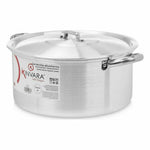 Casseruola con coperchio Kinvara 100009 Argentato 8 L (6 Unità) - Augustea Shop