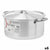Casseruola con coperchio Kinvara 100009 Argentato 8 L (6 Unità) - Augustea Shop